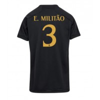 Real Madrid Eder Militao #3 Tredje Tröja Kvinnor 2023-24 Korta ärmar